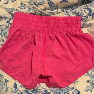 Vibrant Pink Athletic Shorts